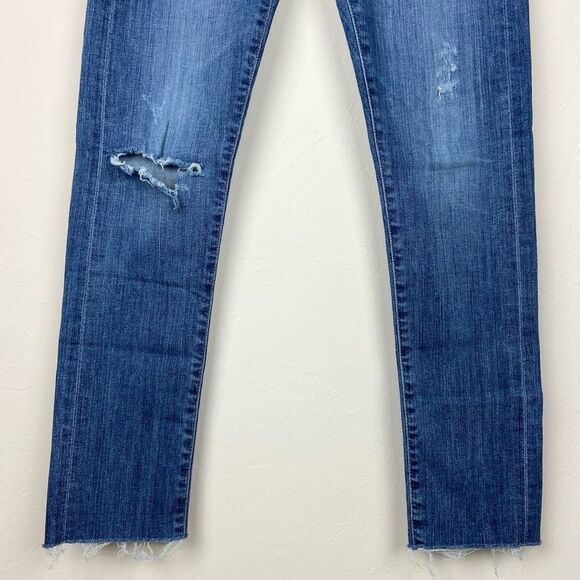 AG ‘The Nolan’ Relaxed Slim Lightly Distressed Boyfriend Jeans - Picture 4 of 7